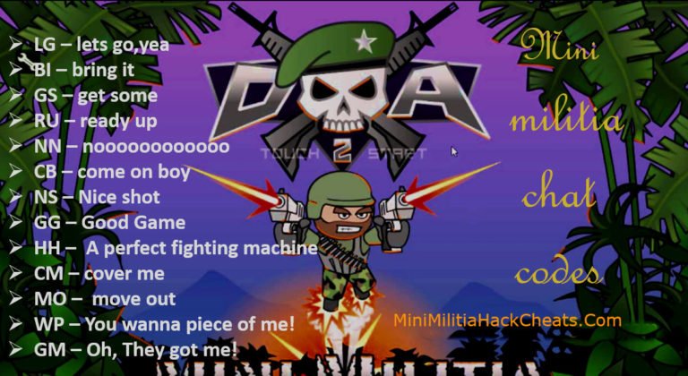 mini militia ios 2x damage hack