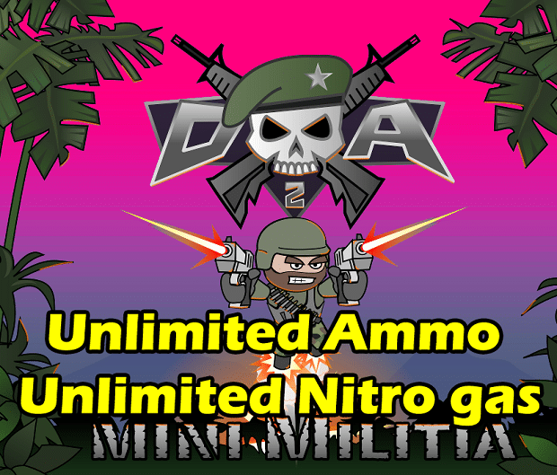 doodle army 2 mini militia mod