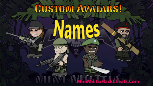 111+ Best Legendary Mini Militia Avatar Names List 2023