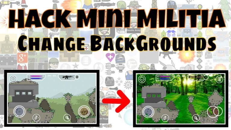 Mini Militia Invisible Hack [+Mod Apk] + Add Face + Background Change