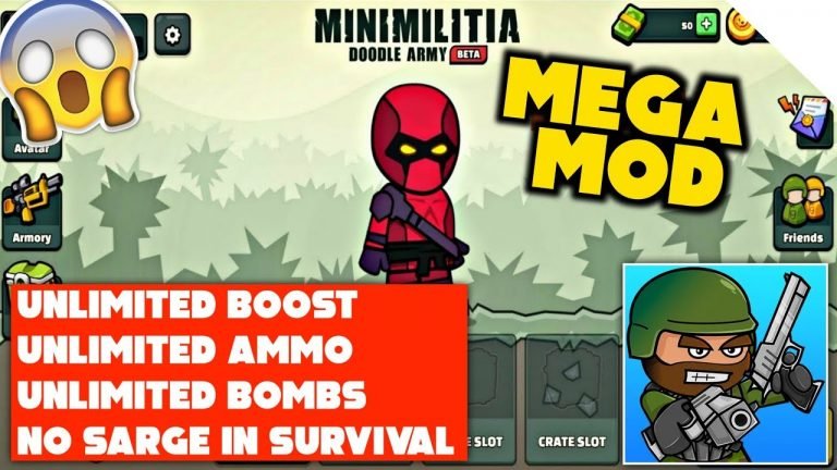 Mini Militia Unlimited Health Hack Apk Download (Latest Pro Pack Mod)