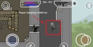 Player Hanging in Mid-Air - Mini-Militia-error-2
